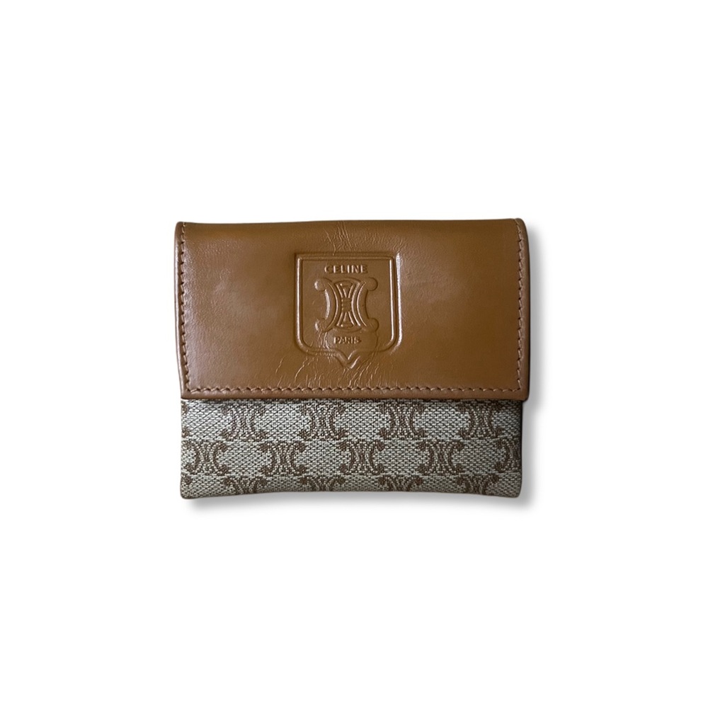 Vintage Celine Macadam Coin Case